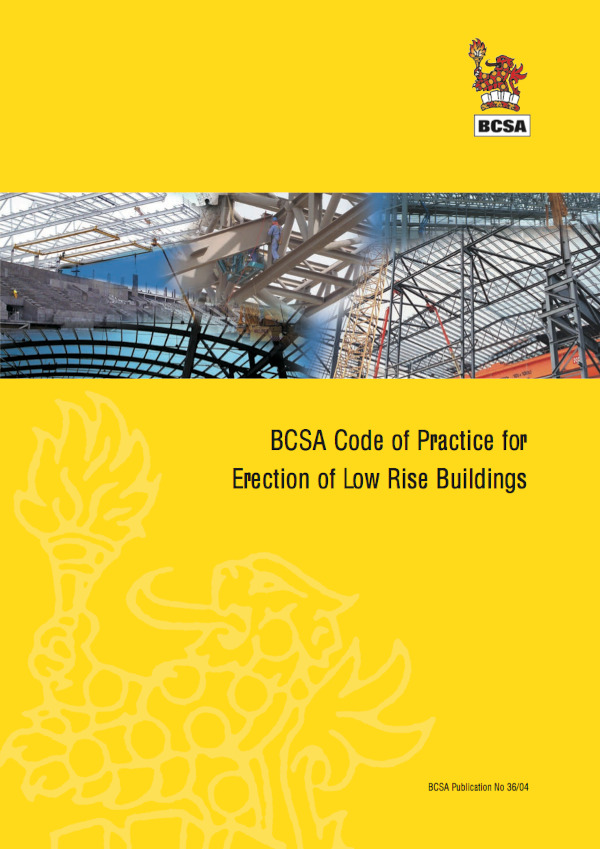 BCSA Code of Practice for the Erection of Low Rise Buildings (Book)